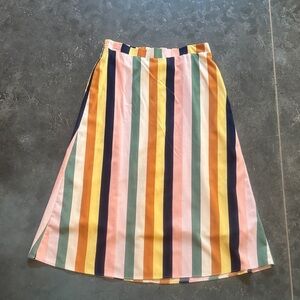 Elodie Striped Skirt